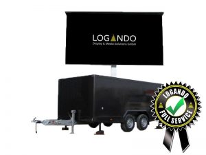 LED Trailer 15 sqm - 5,12m x 2,88m V:LED VSF6 LED Screen rent