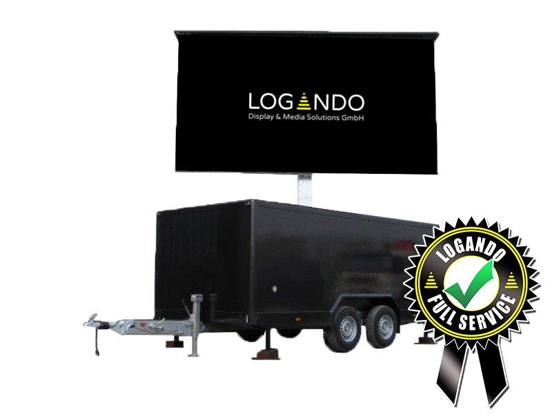 LED Trailer – 5,12m x 2,88m LED Screen rent - LED Trailer rent
