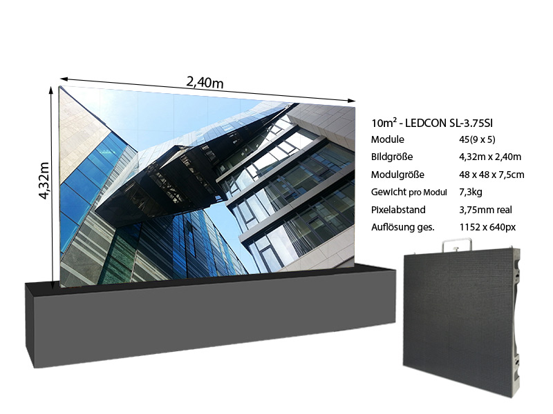 LED-Wand-4,32m-x-2,40m---3,75mm-LEDCON-SL-3,75SI-+-Infos