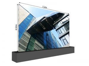 LED wall 7,20m x 4,32m - 3.75mm LEDCON SL-3.75SI rent