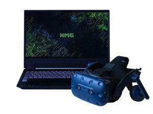 Set VR-Brille und 15.6 Zoll Laptop - HTC Vive Pro und XMG Pro 15 mieten