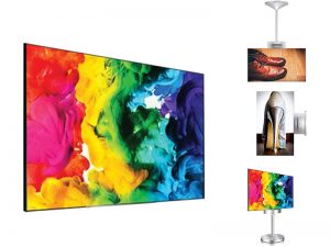 55 Zoll OLED double-sided Display - LG 55EH5C als Komplettset mieten