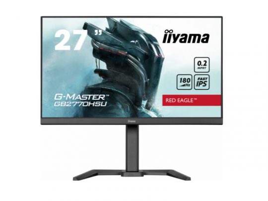 Das Bild zeigt einen Bildschirm. iiyama GB2770HSU-B6 - Produktbild. 