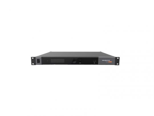 LED-Controller NovaStar MCTRL660 Pro, neu - schwarzes, rack-montierbares Profi-Gerät mit Display, Drehknopf und Tasten auf der Frontseite. Das neue Modell dient zur Steuerung großer LED-Videowände in professionellen Anwendungen.