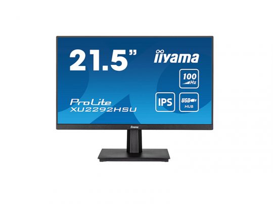 Das Bild zeigt einen Bildschirm. iiyama XU2292HSU-B6 - Produktbild. 