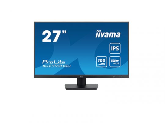 Das Bild zeigt einen Bildschirm. iiyama XU2793HSU-B6 - Produktbild. 
